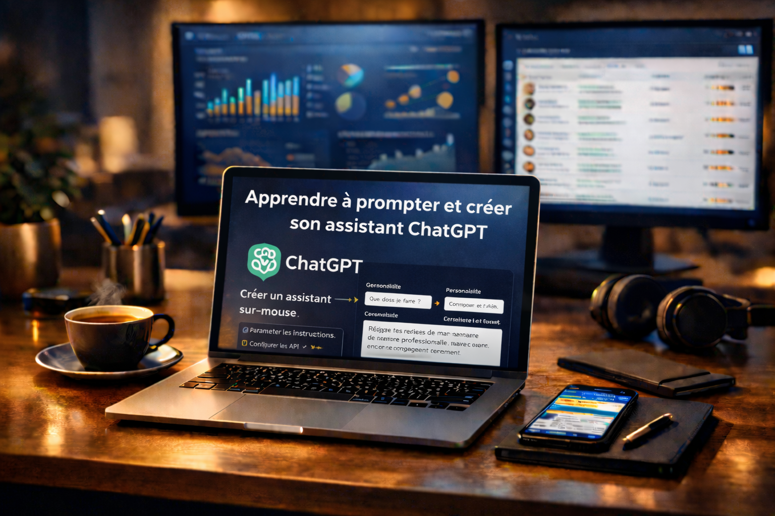 Apprendre à prompter et créer son assistant ChatGPT