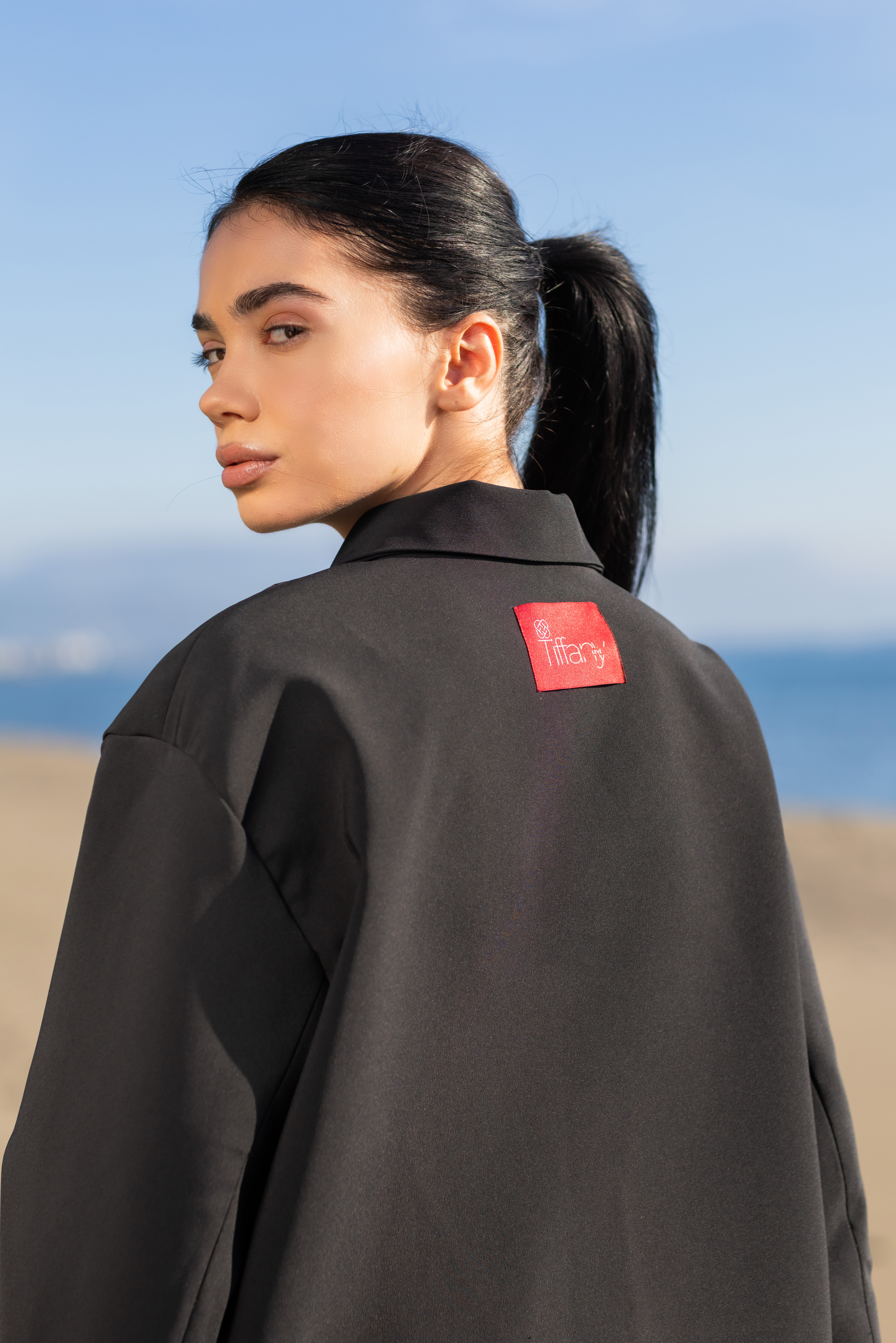 Raven Oversized Power Blazer