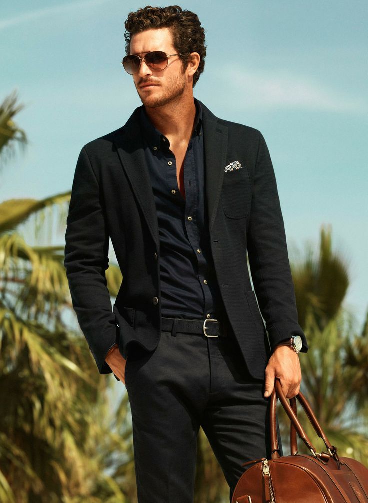Men’s Classic Navy Suit