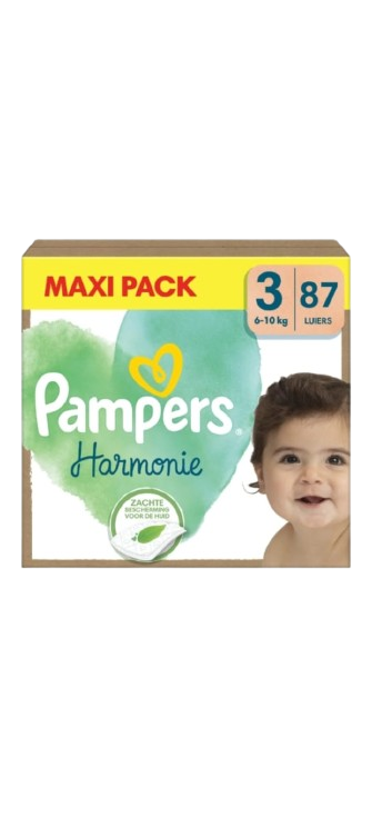 Couches pampers harmonie Taille 3 6-10kg-(87 couches)