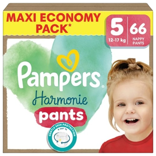 Couches pampers harmonie pants Taille 5 12-17kg-(66 couches)
