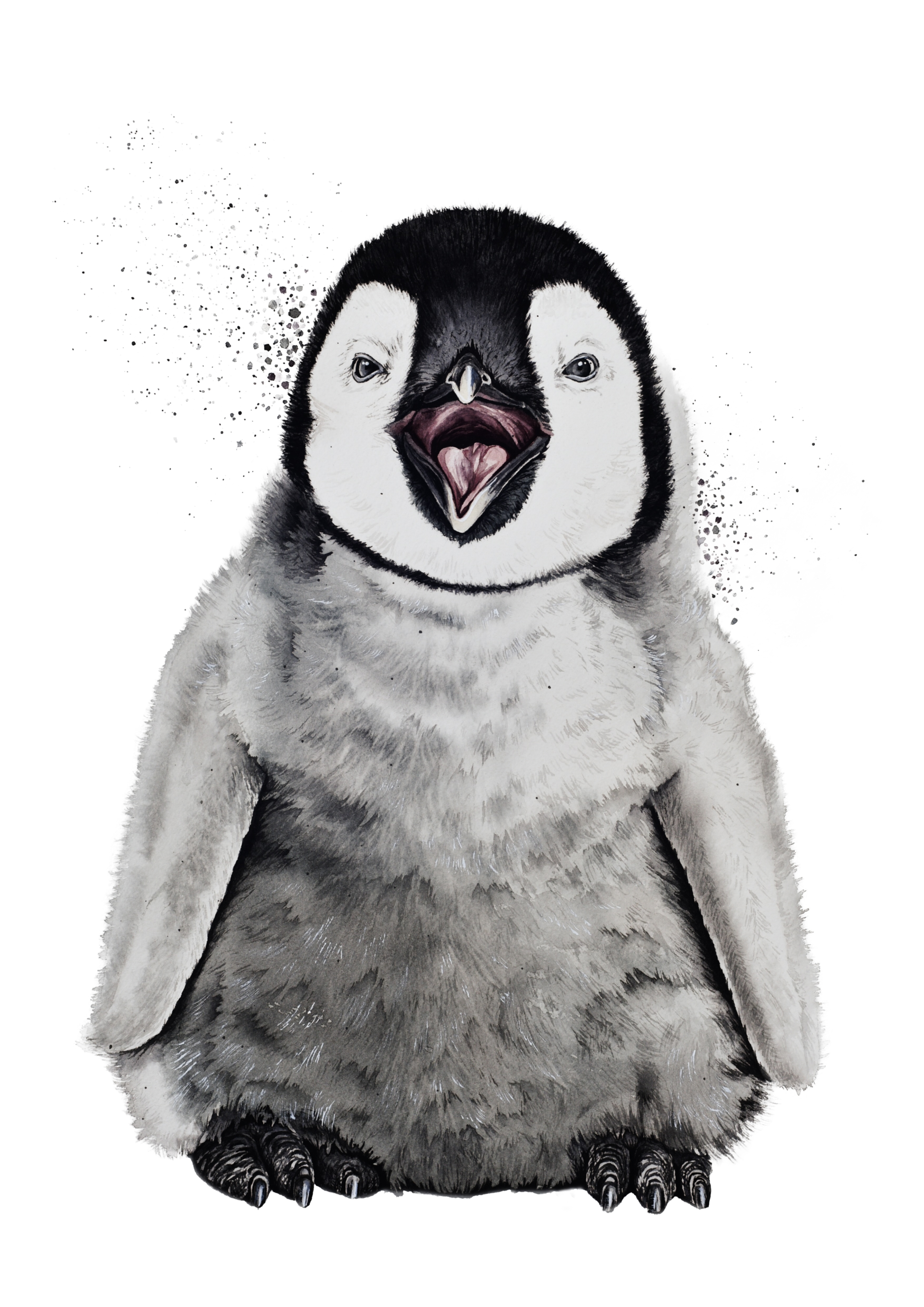Penguin Baby Art Print