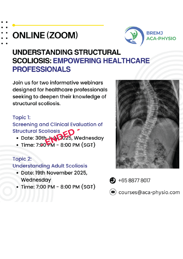 (Online) Understanding Adult Scoliosis
