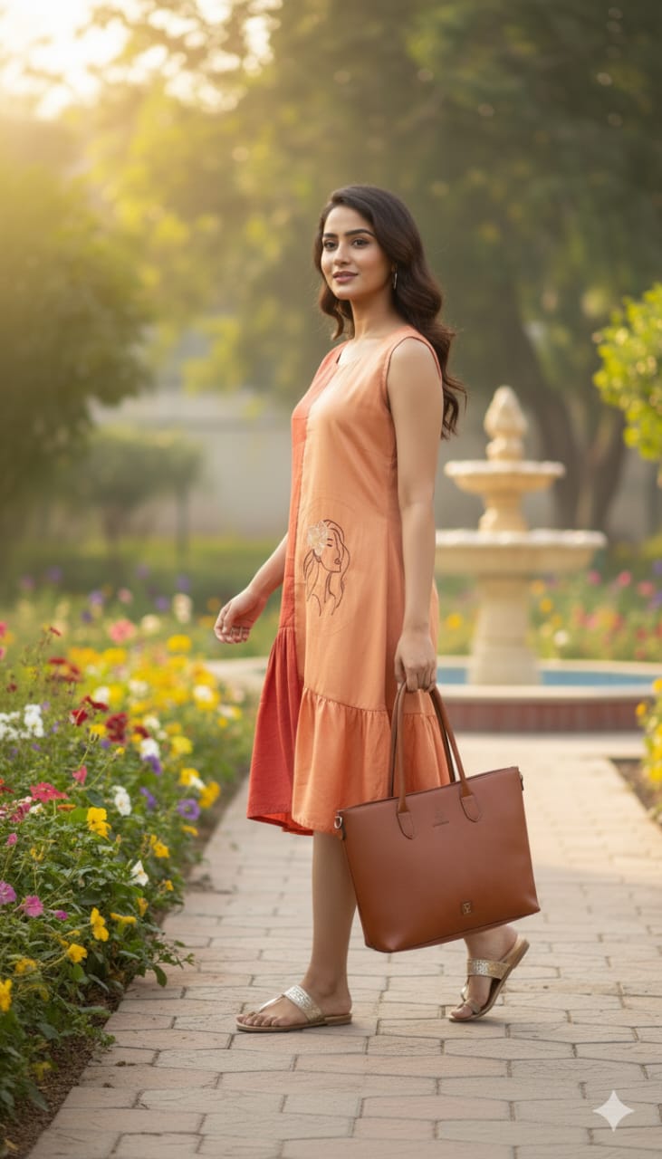 Colorblock Summer Dress