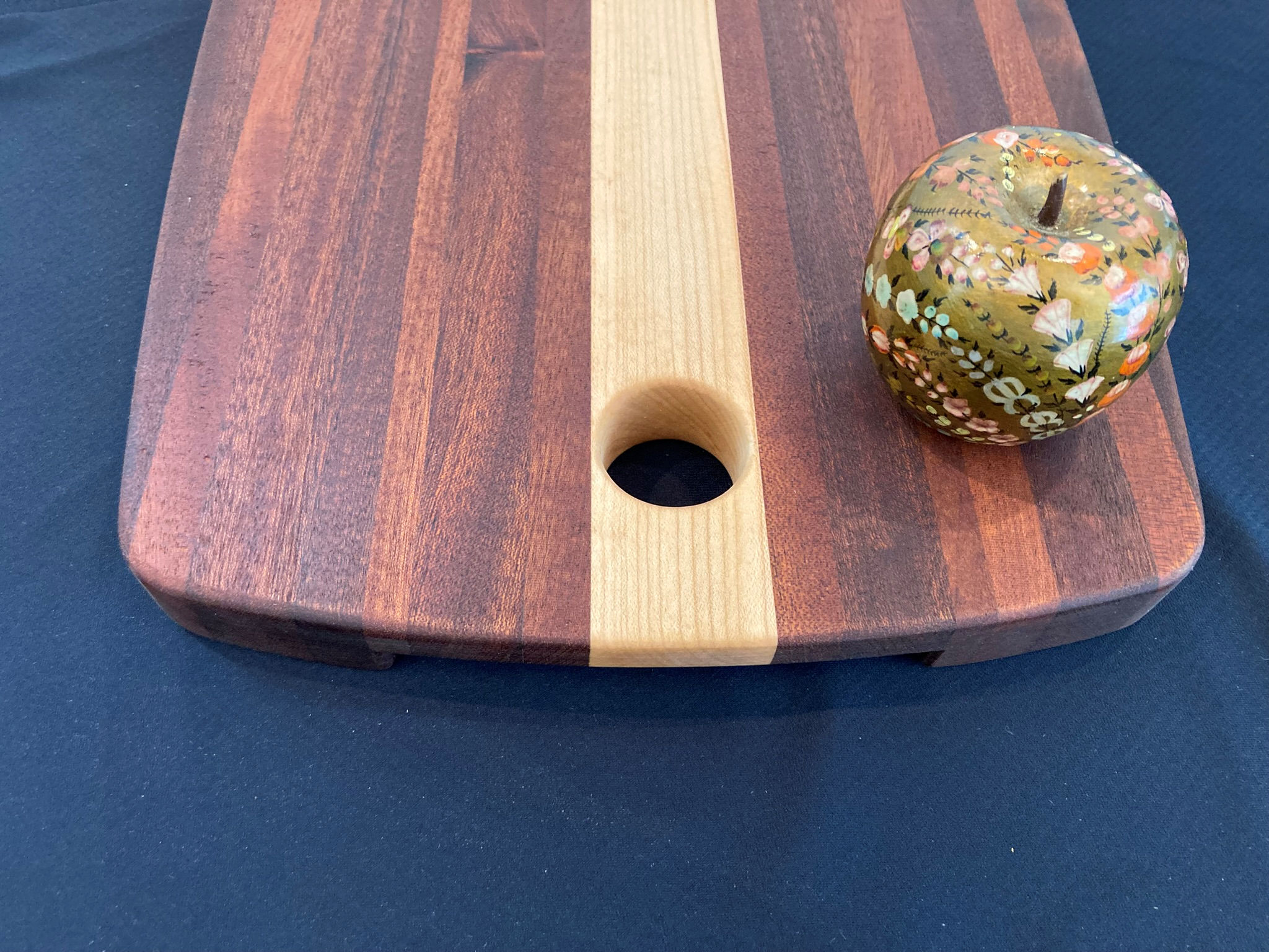 Charcuterie Board with Cut Handle Pockets