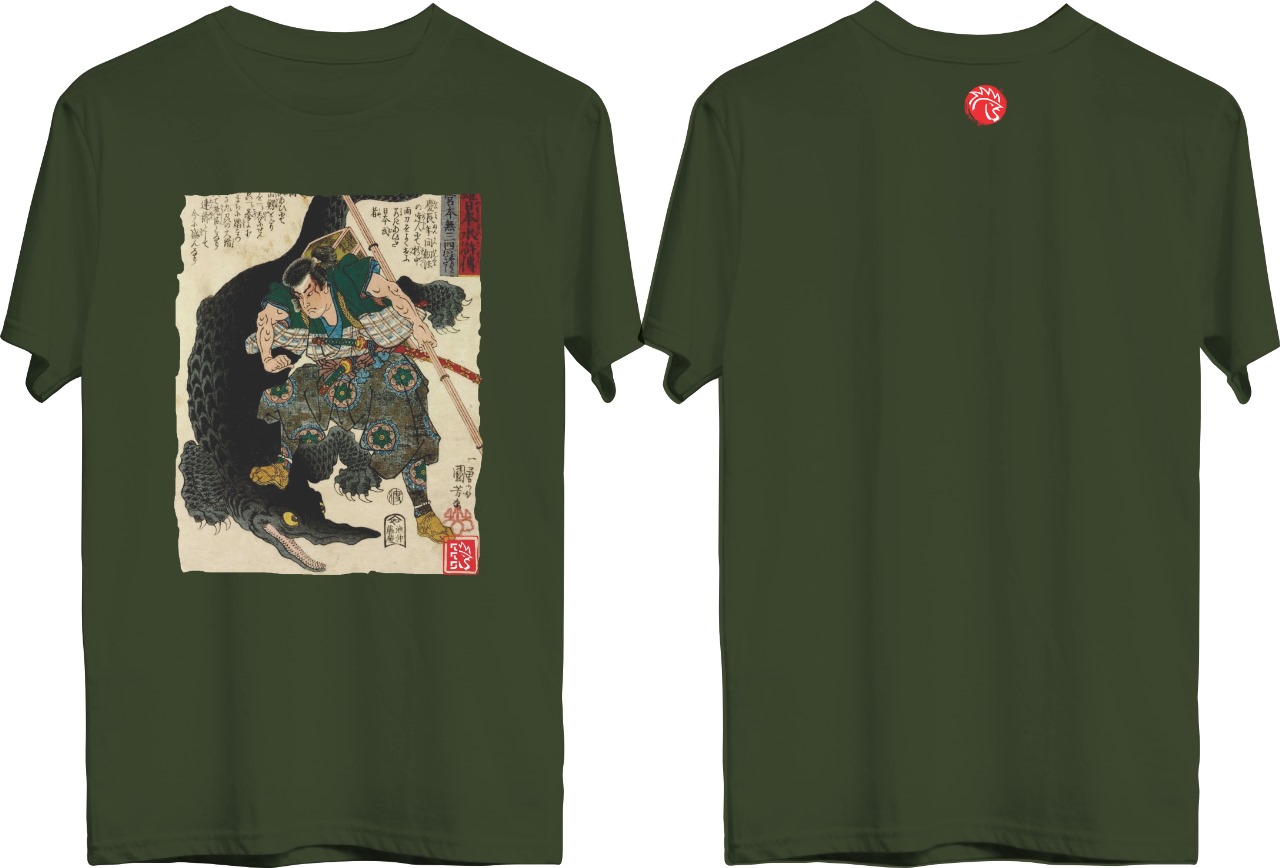 Crocodilo Samurai RR4