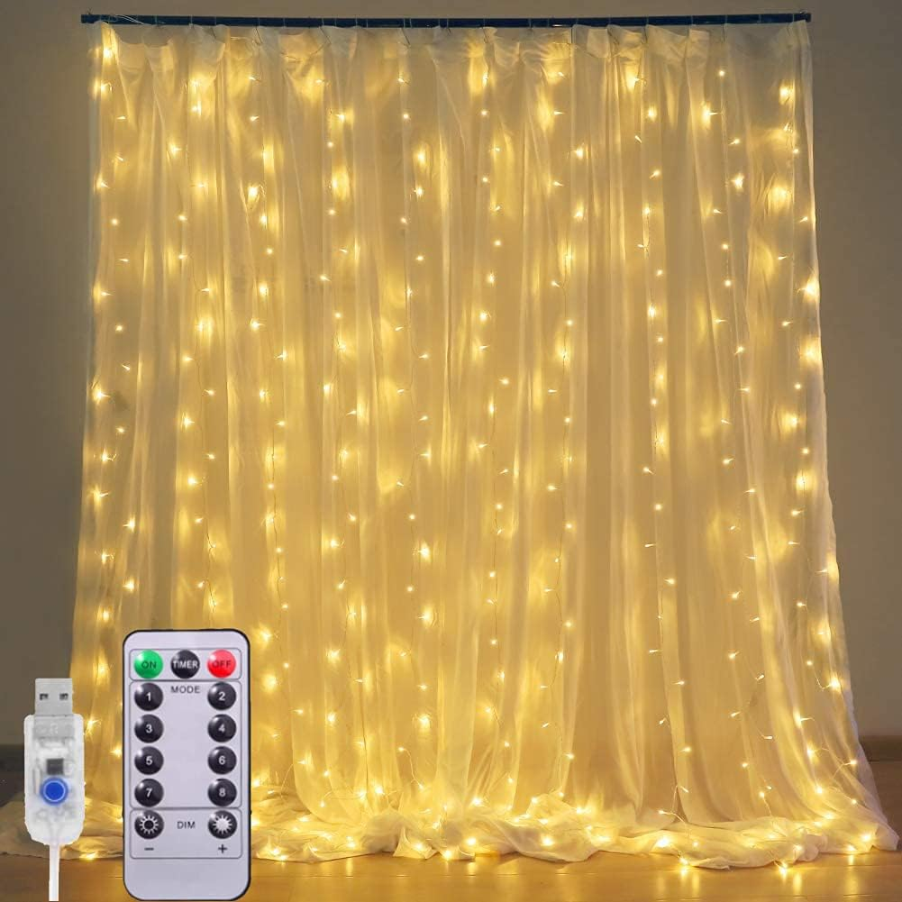 FR ready to ship – Wholesale lot of 35 units of LED Curtain String Lights – Retail Price 17.88€ Each – Our Price Is Only 1.88€ Each