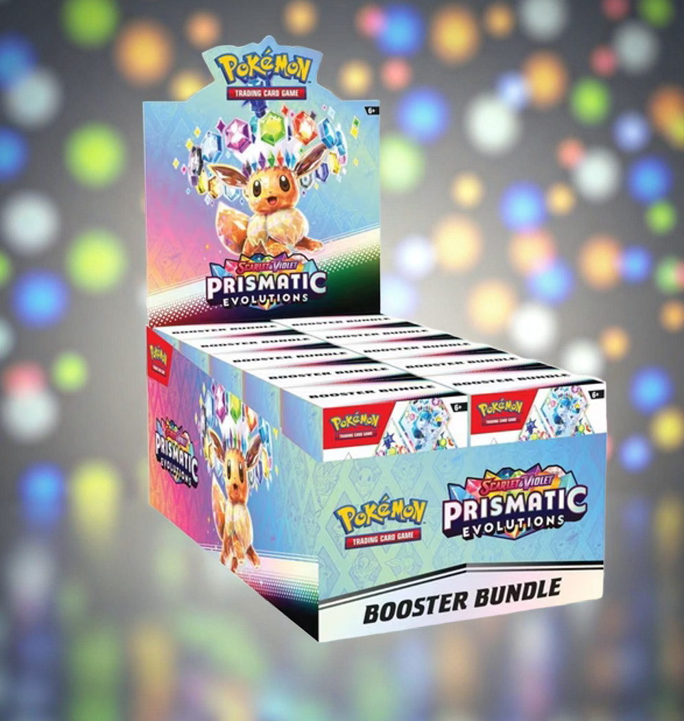 Pokemon - Prismatic Evolutions Booster Bundle Display - OVP Sealed - Englisch