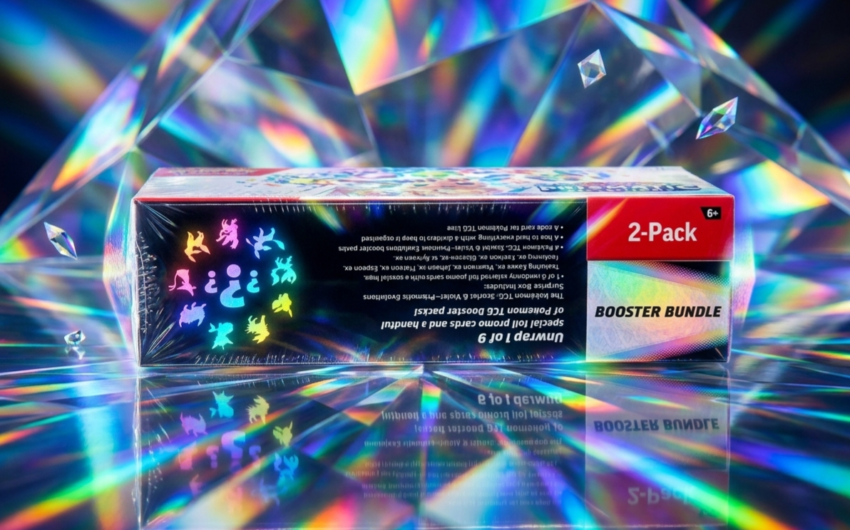 Pokemon Prismatic Evolutions Sams Club 2-Pack Bundle, Surprise Box & Booster Bundle, EN