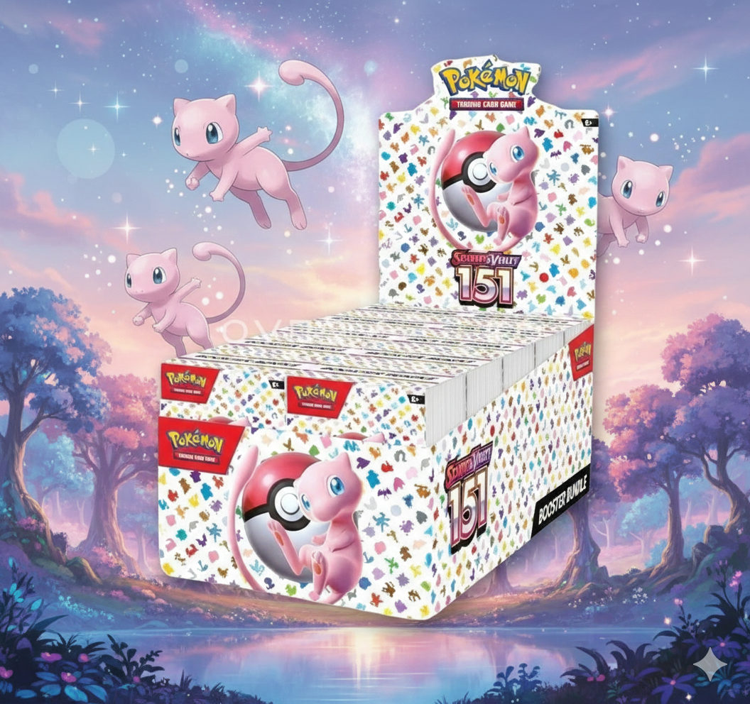Pokémon 151 Scarlet & Violet, Booster Bundle Display - Englisch