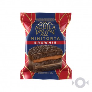 Alfajor AGUILA Mini Torta Brownie 74g x 21 u