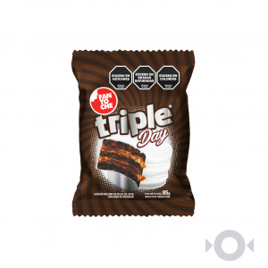 CAJA Alfajor FANTOCHE Triple Day x 85 gr x 12