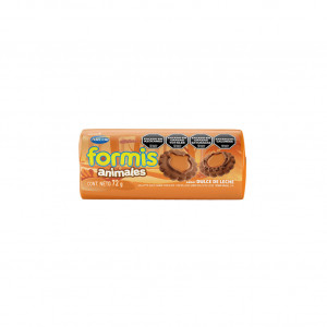 Galletitas FORMIS Chocolate Con Dulce De Leche x72g.