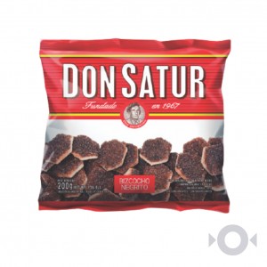 Bizcocho DON SATUR Negrito x200g.