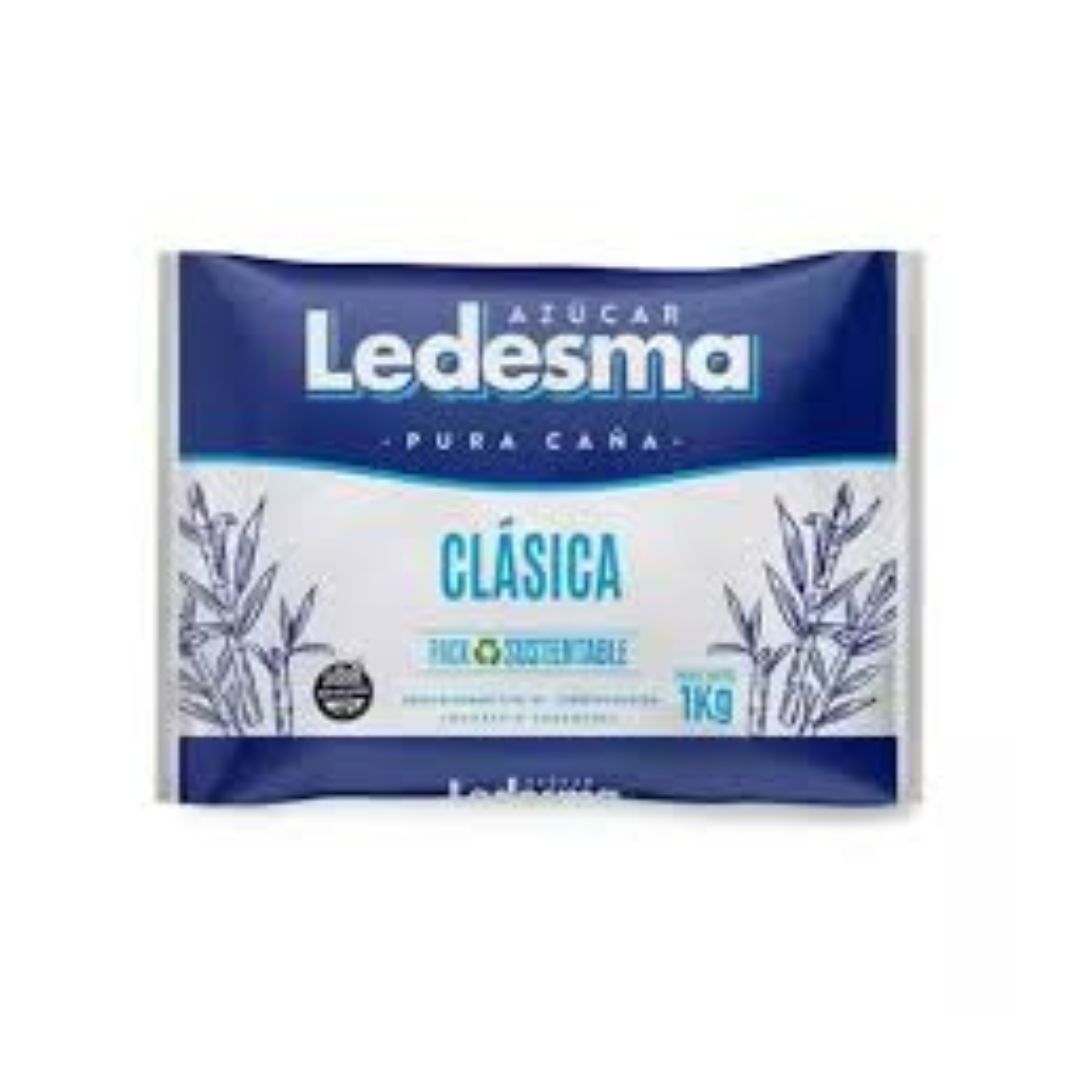 Bolsa Azucar Ledesma x 1 kg x 10 Unidades
