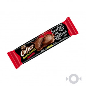 Galletitas COFLER Relleno Choco Cookies x105,6g.