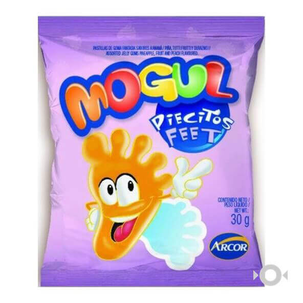 Gomas MOGUL Piecitos x12u.