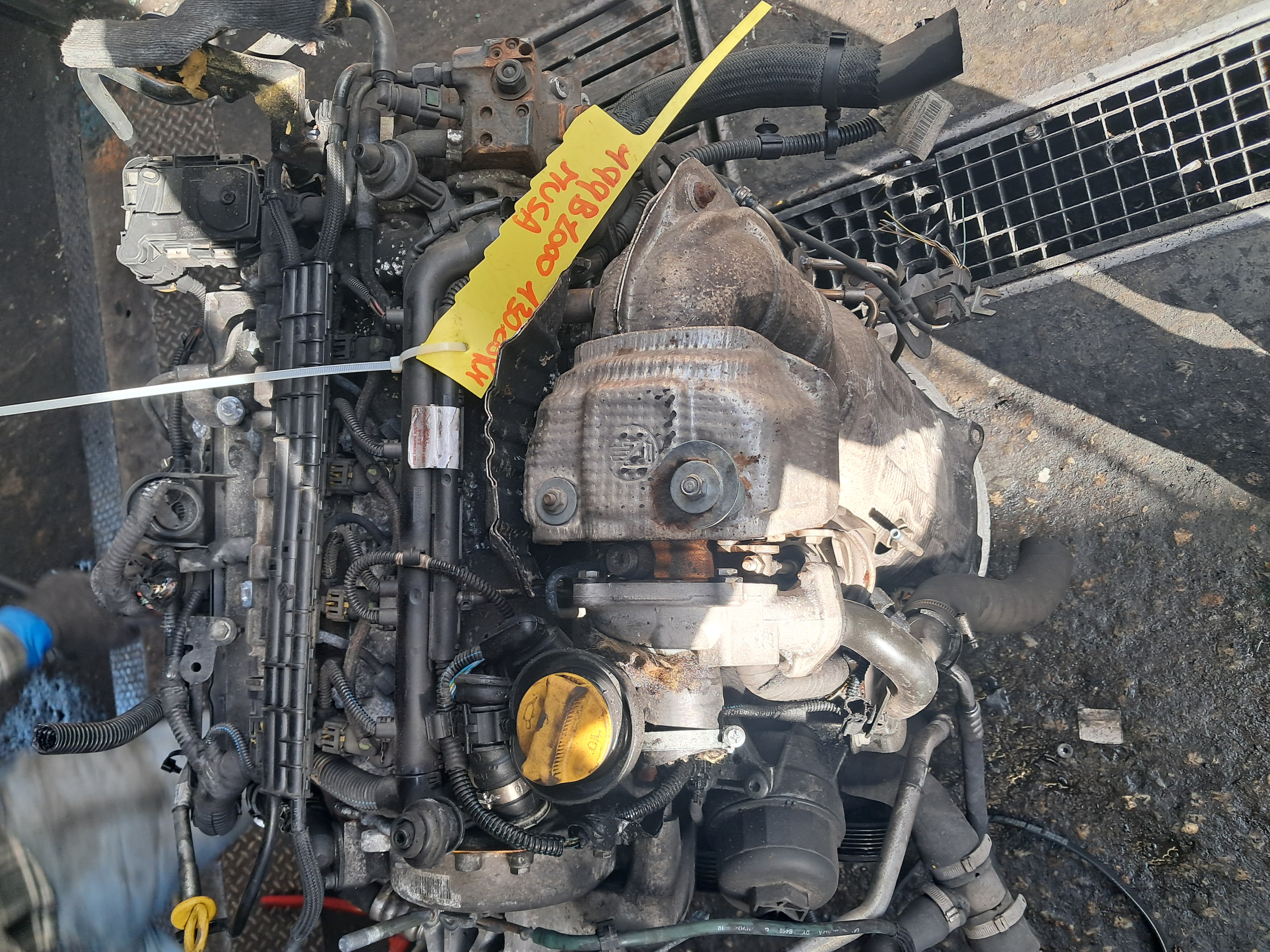 MOTORE 1.3 MULTIJET 199B1000 TURBINA ALTA