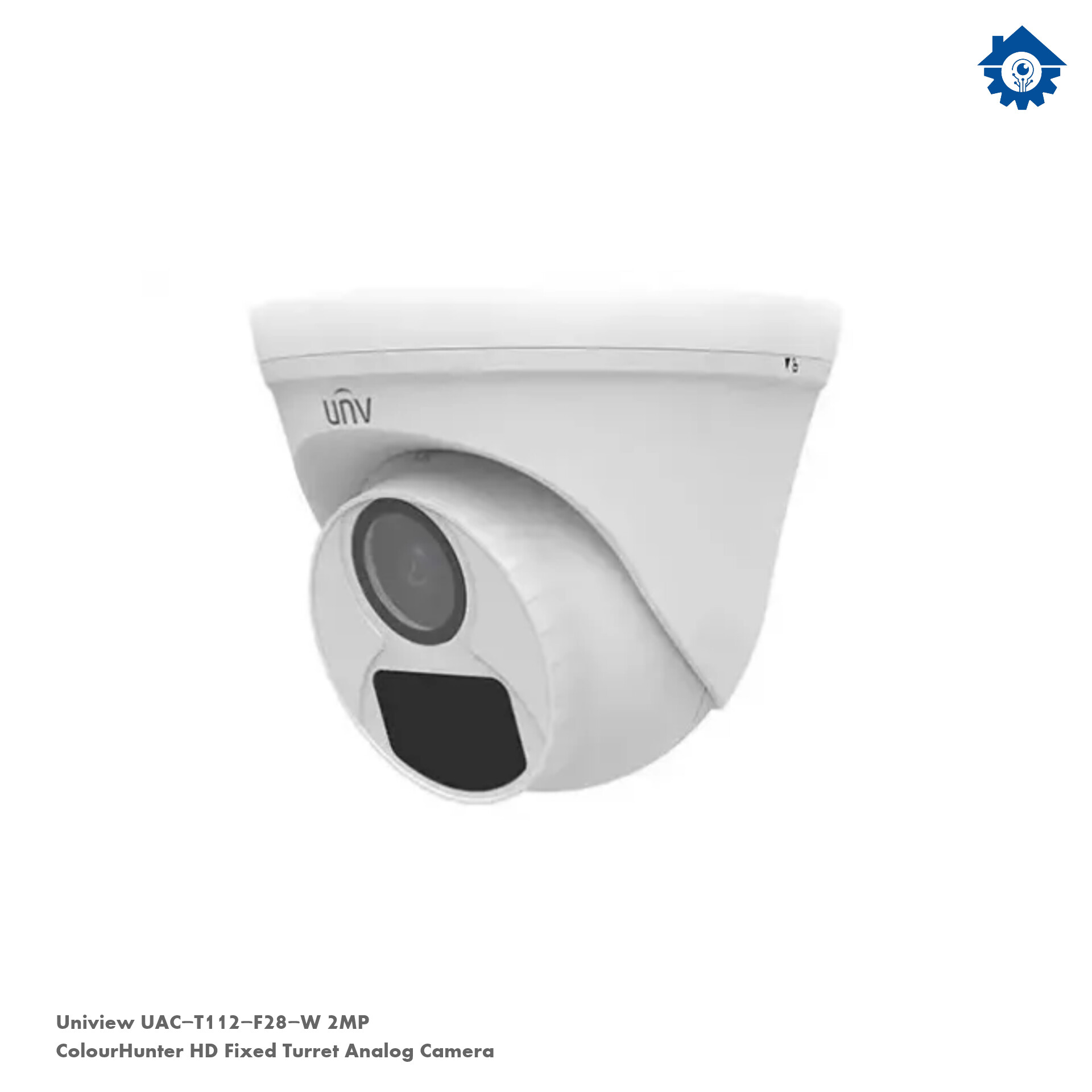 Uniview UAC-T112-F28-W 2MP ColourHunter HD Fixed Turret Analog Camera