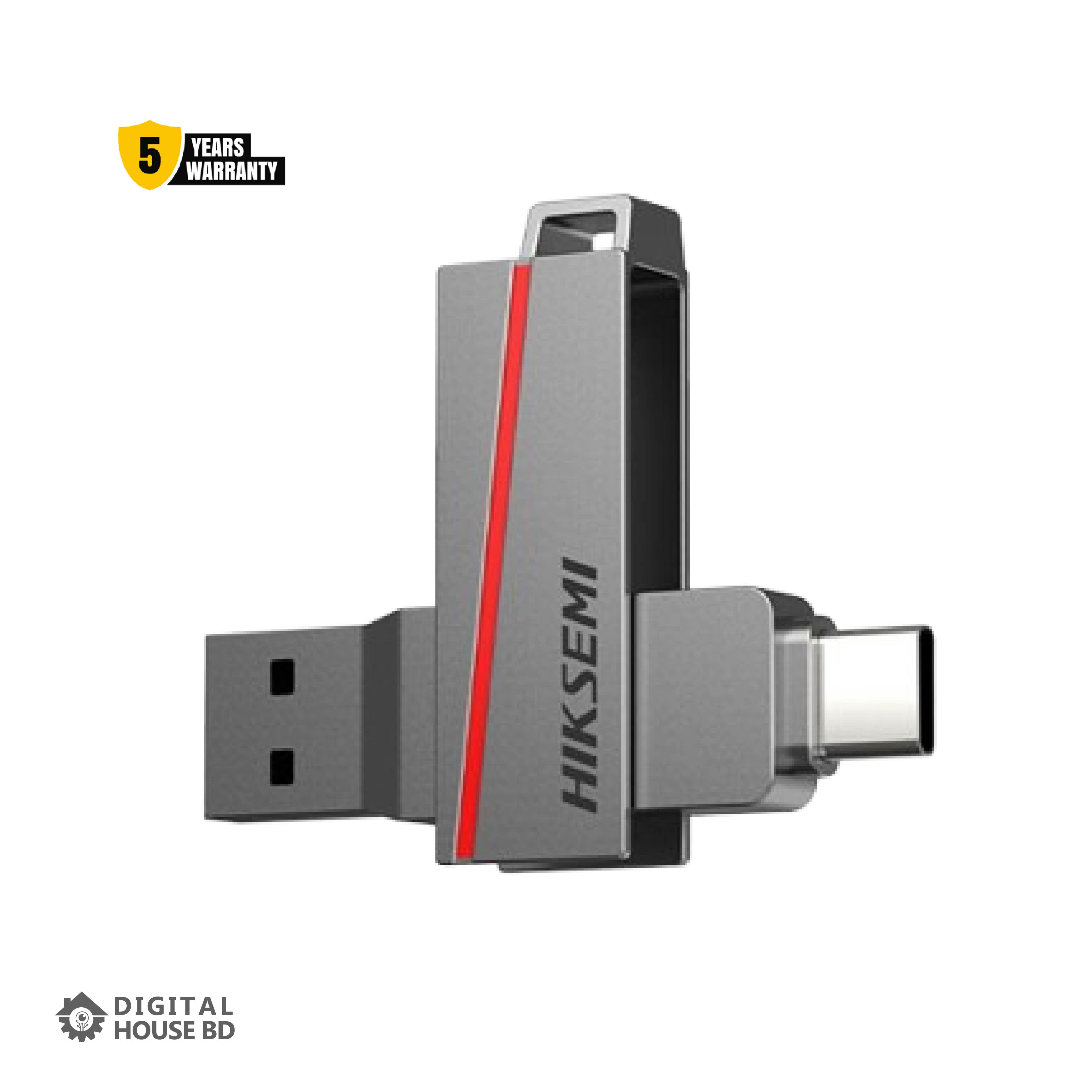 Hisami HS-USB-E307C DUAL SLIM USB (32GB | 64GB | 128GB)