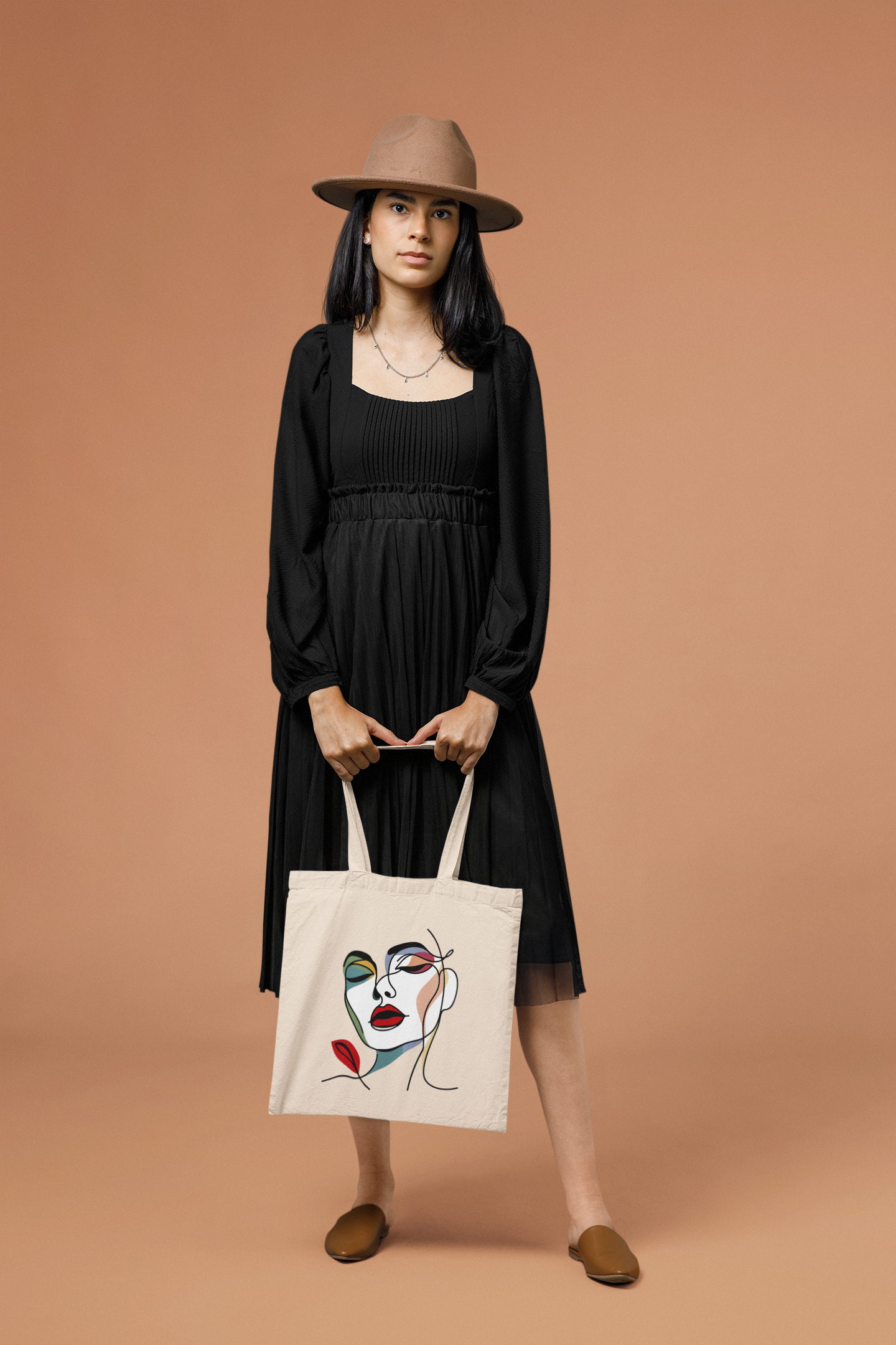 Artistic Canvas Tote Bag