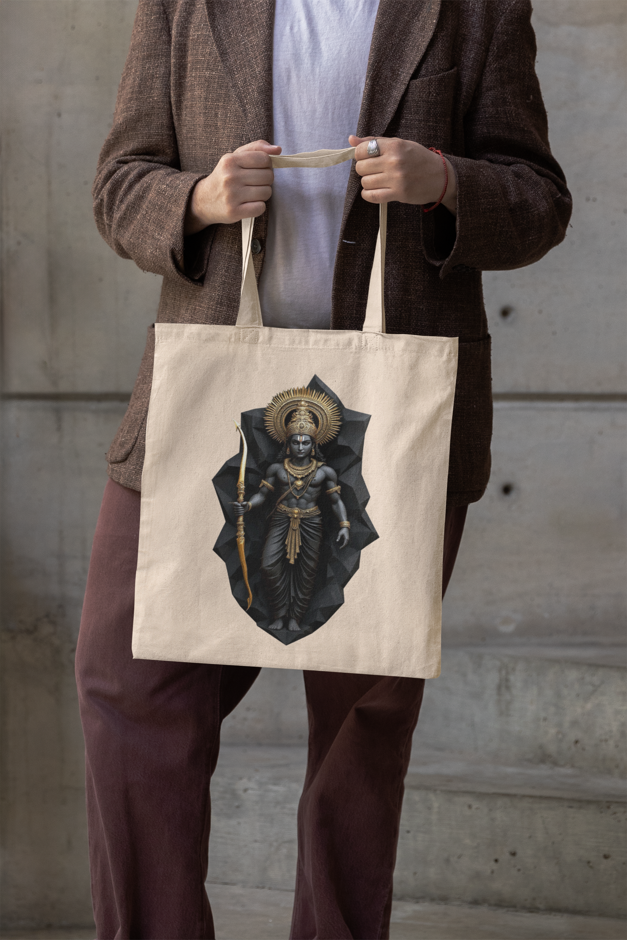 Goddess Kali Printed Tote Bag