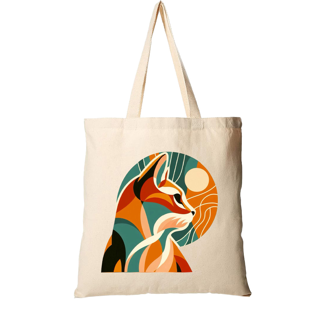 Artistic Canvas Tote Bag