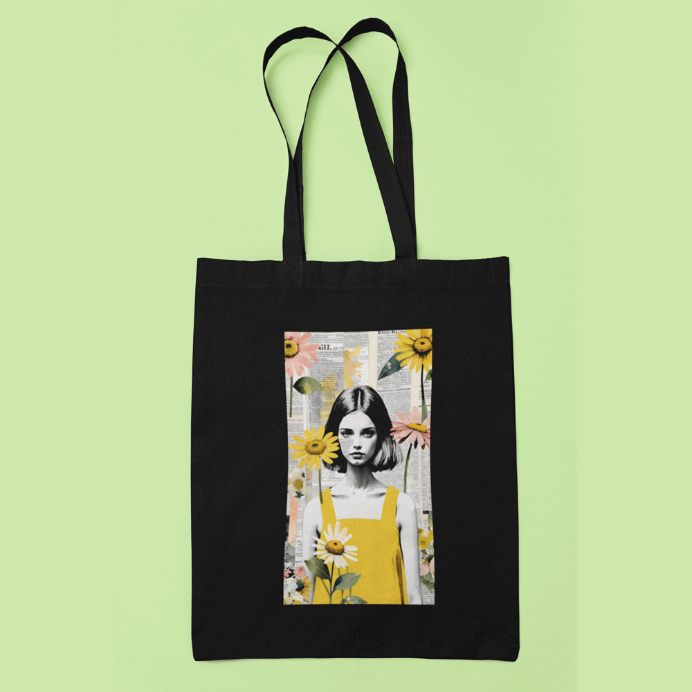 Artistic Print Tote Bag