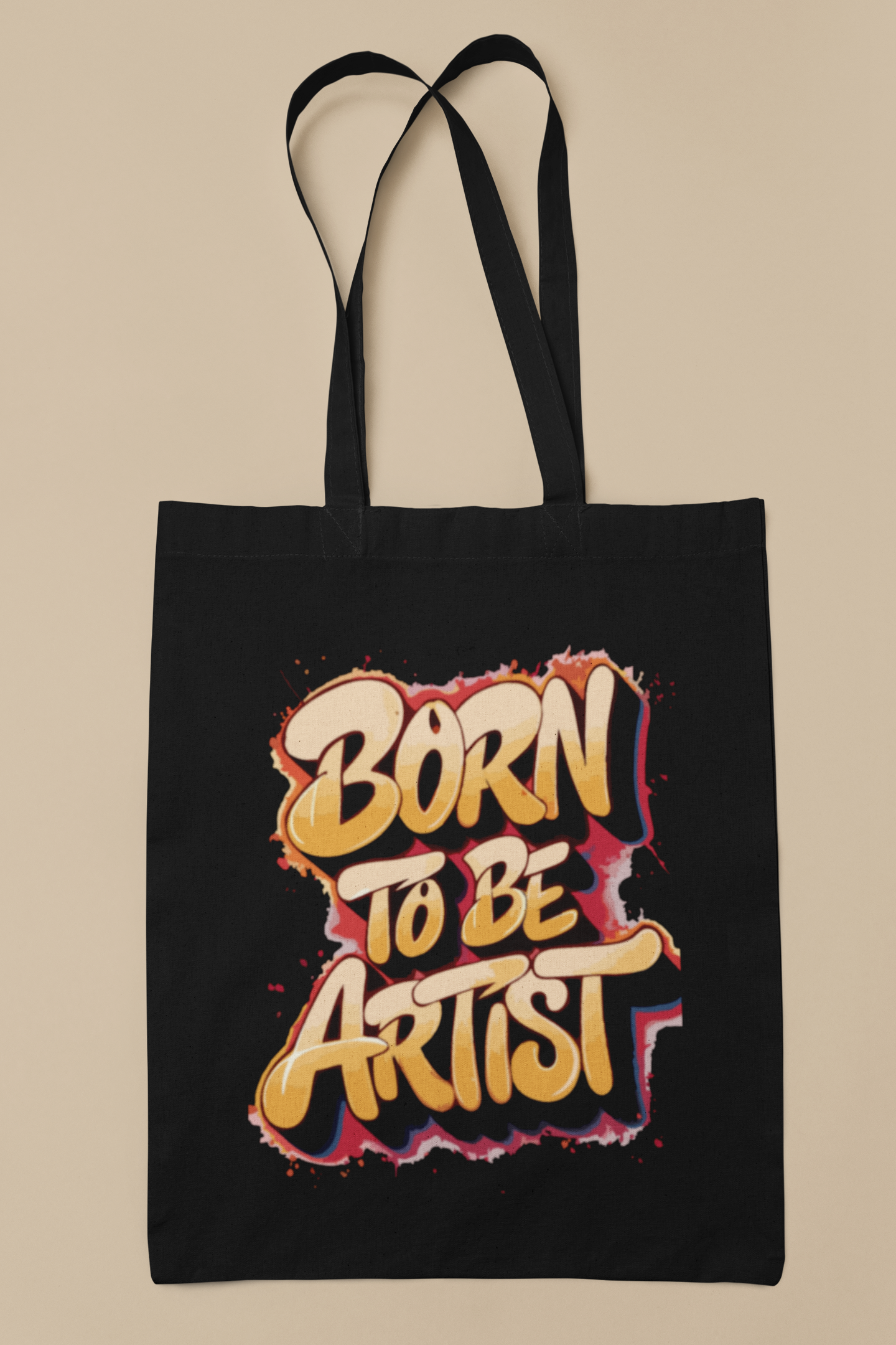 Born To Be Artist Tote Bag