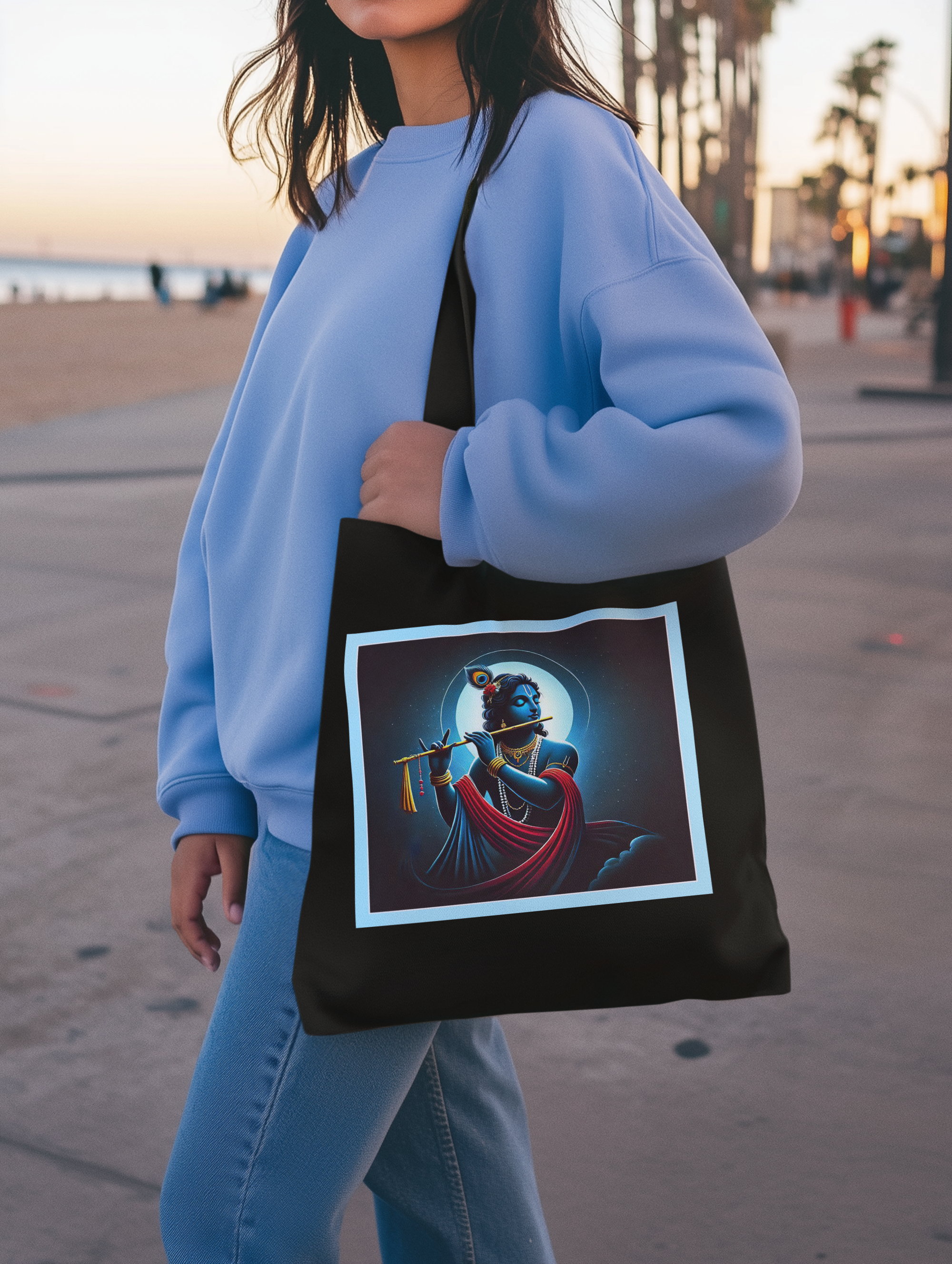 Krishna Tote Bag