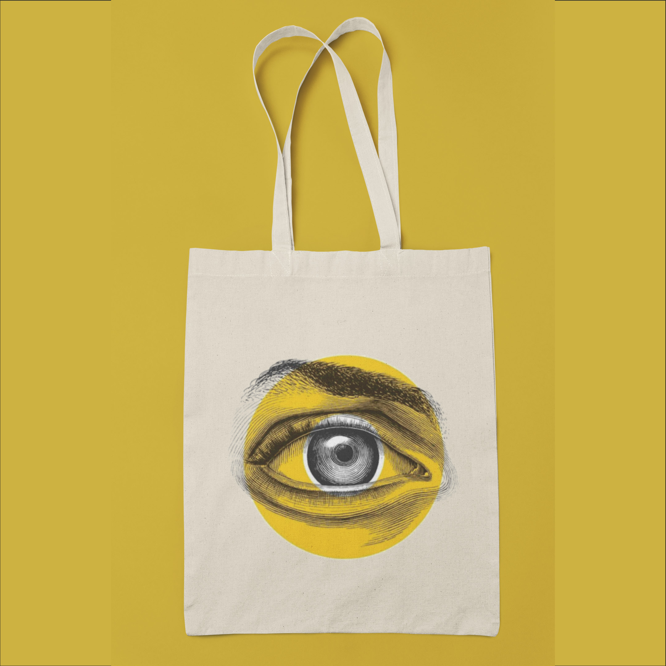 Eye Illustration Tote Bag