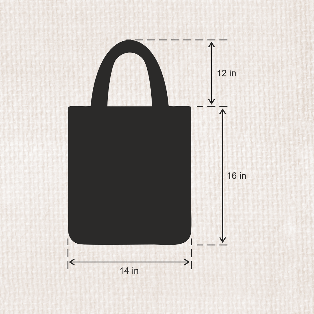 Cute Cartoon Character Tote Bag