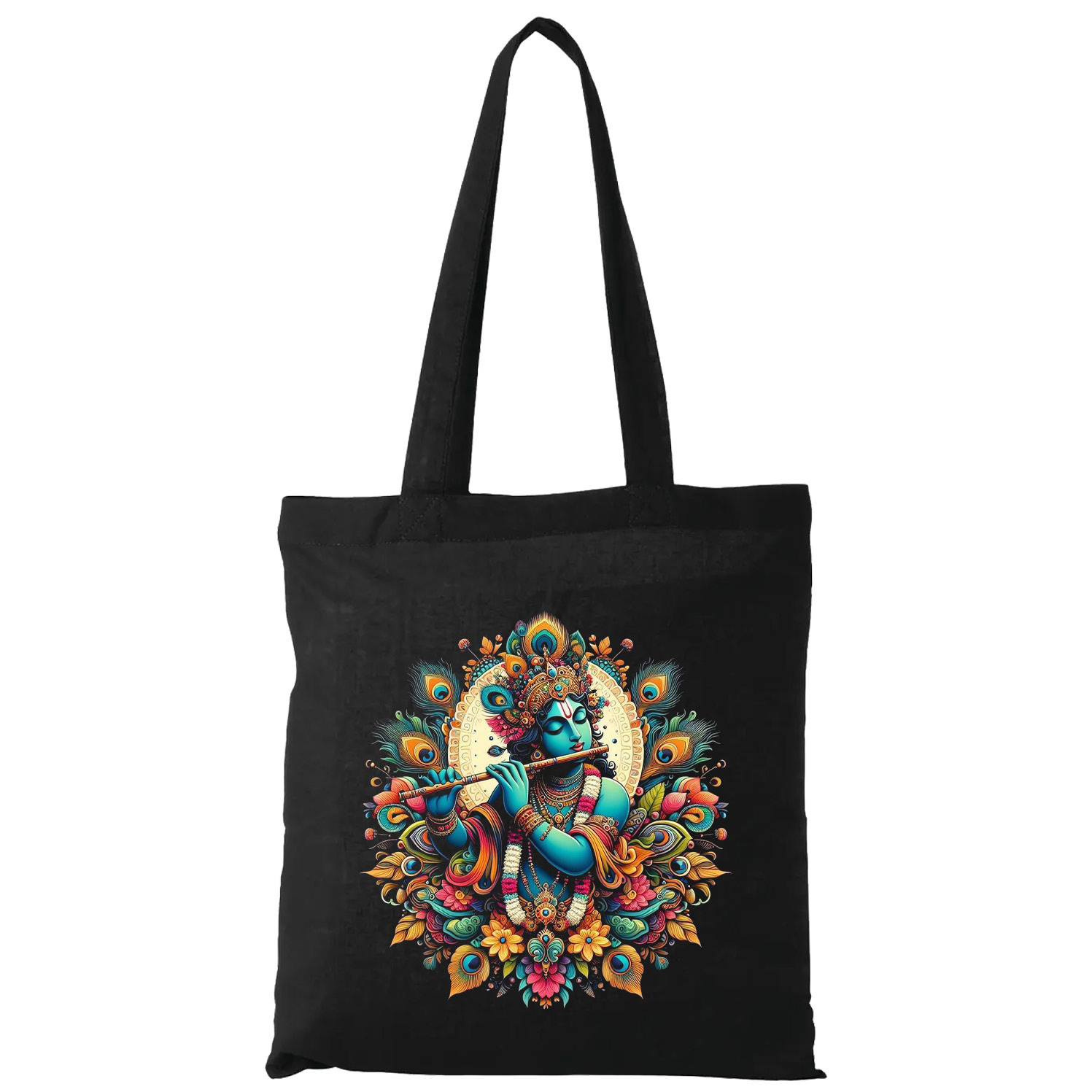 Krishna Art Tote Bag