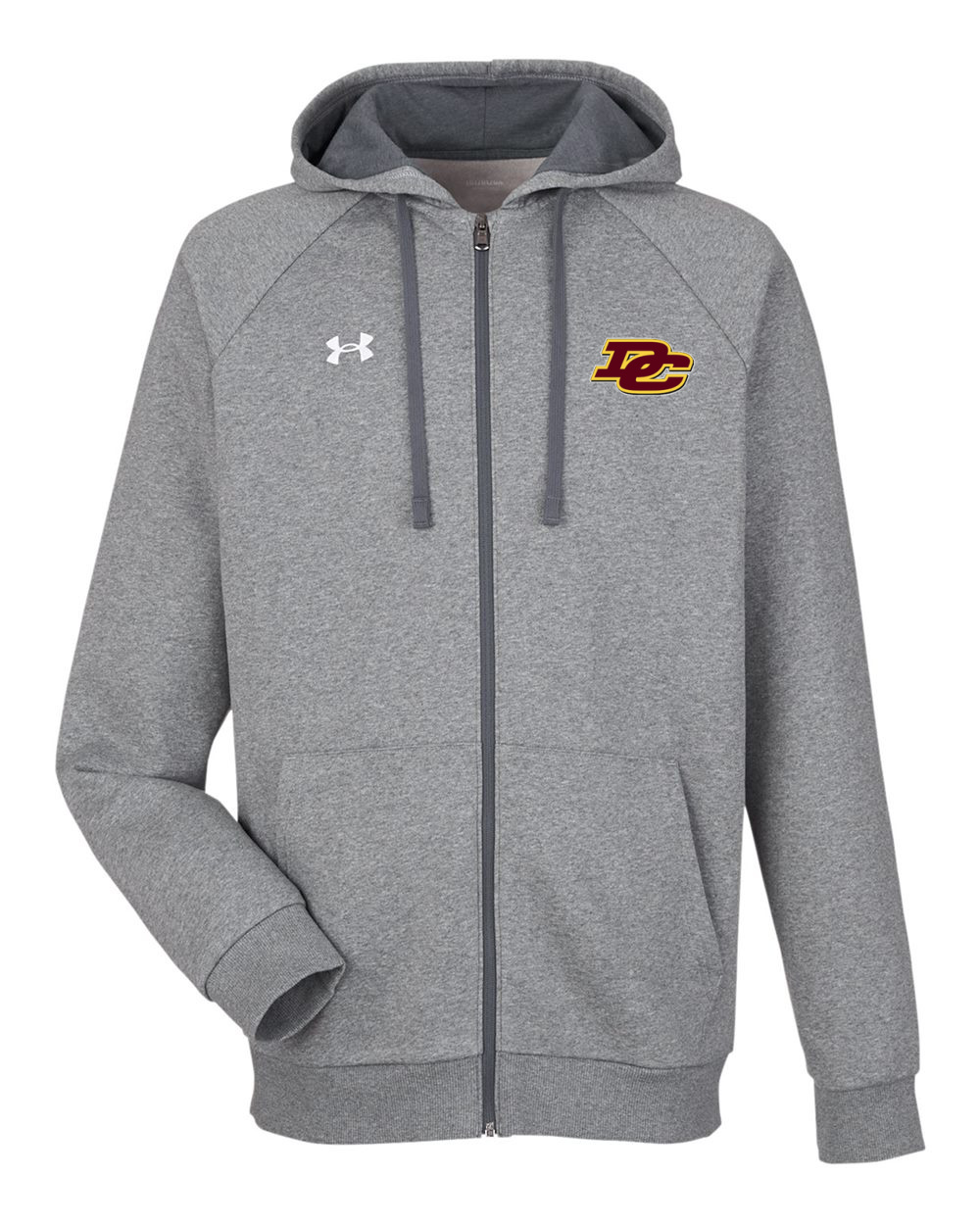 Mens UA Fleece Full-Zip