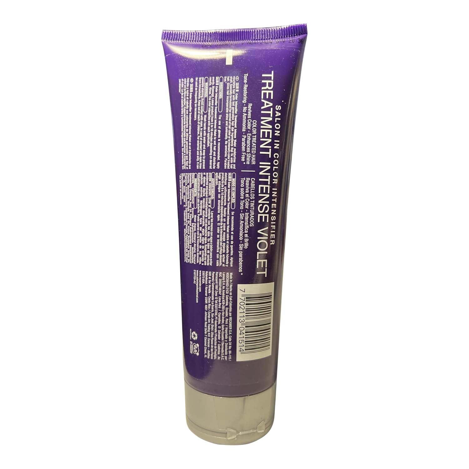 Salon In Recamier Pro Hair Color Intensifier Treatment Intense Violet | Enhances & Revives Hair Color | 8.45 fl oz