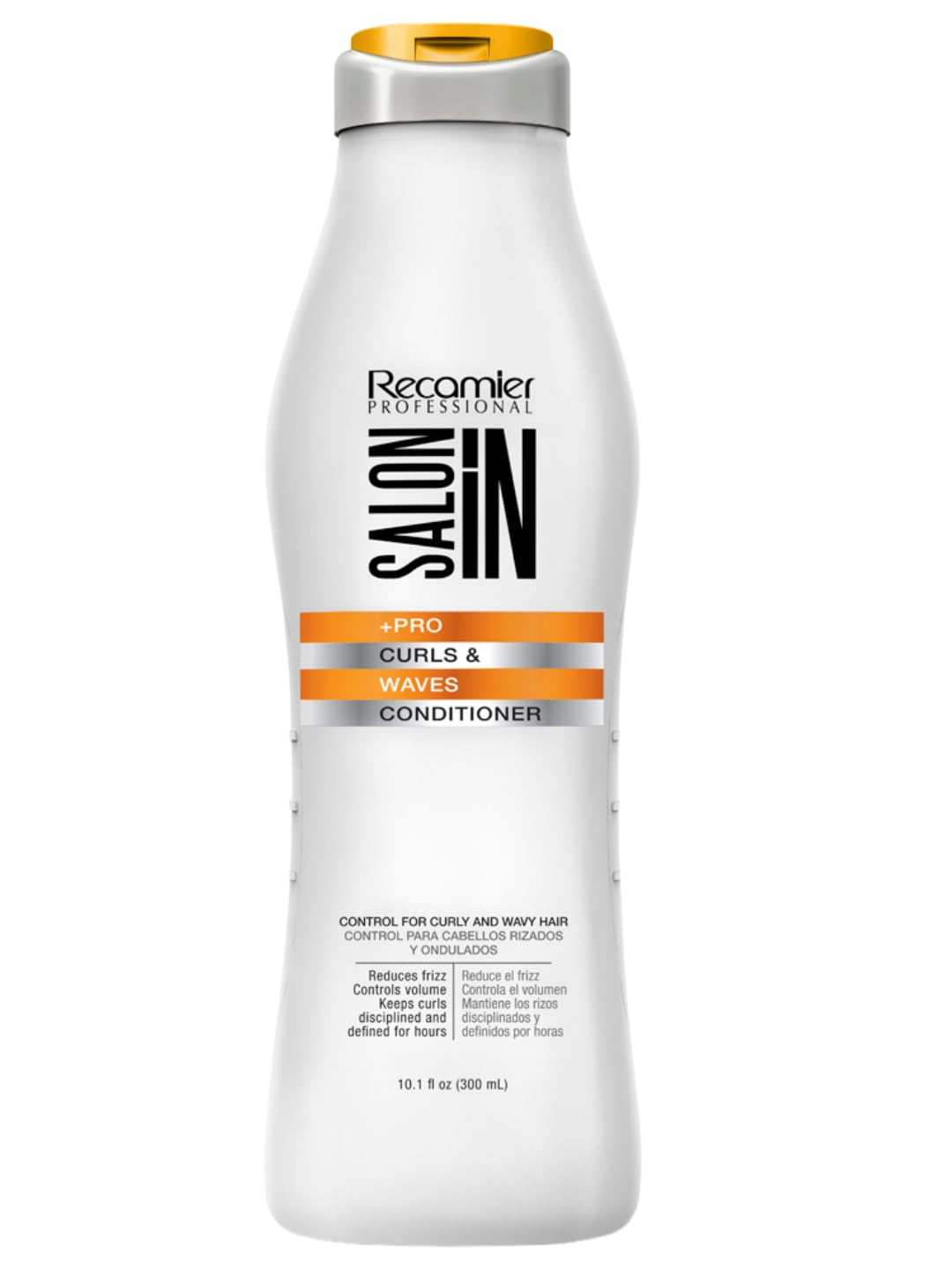 Salon In Recamier Curls and Waves Conditioner | Detangles & Nourishes | Hydrating & Frizz Control | For Curly and Wavy Hair | 10.1 fl.oz.