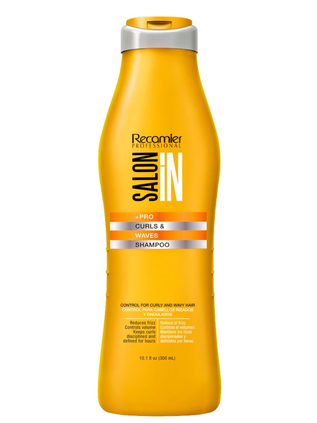 Salon In Recamier Curls and Waves Shampoo | Hydrating Curl Defining with Keratin | For Curly Hair | 10.1 fl.oz.