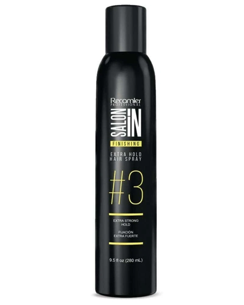Recamier Professional Salon In Finishing #3 Extra Hold Hair Spray 9.5oz - Spray