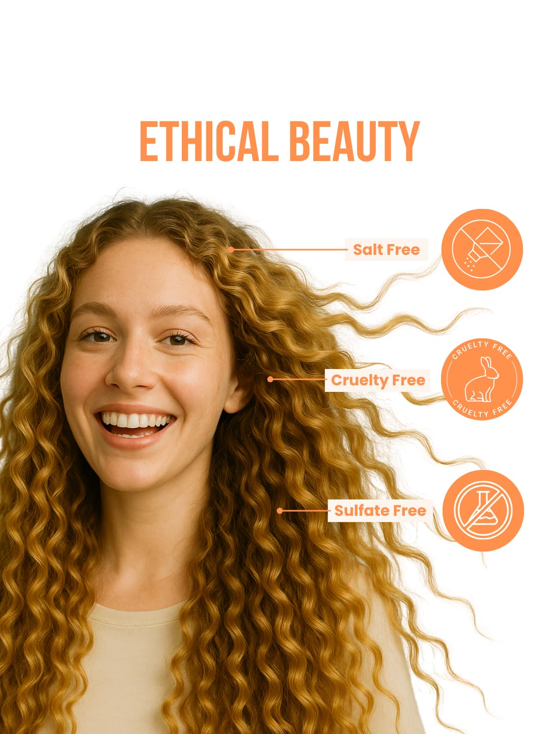 Salon In Recamier Curls and Waves Shampoo | Hydrating Curl Defining with Keratin | For Curly Hair | 10.1 fl.oz.