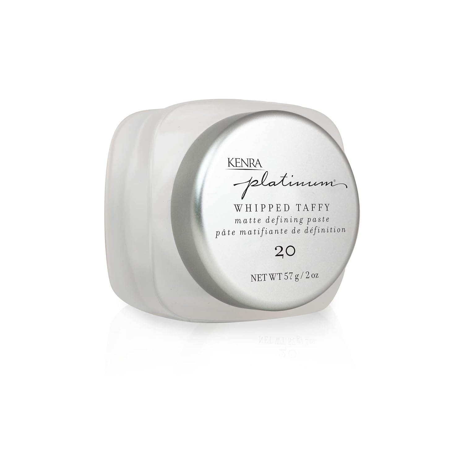 Kenra Platinum Whipped Taffy 20 | Matte Defining Paste | Delivers An Ultra-Matte, Firm Hold Finish | Sculpts, Smooths & Texturizes Styles | All Hair Types