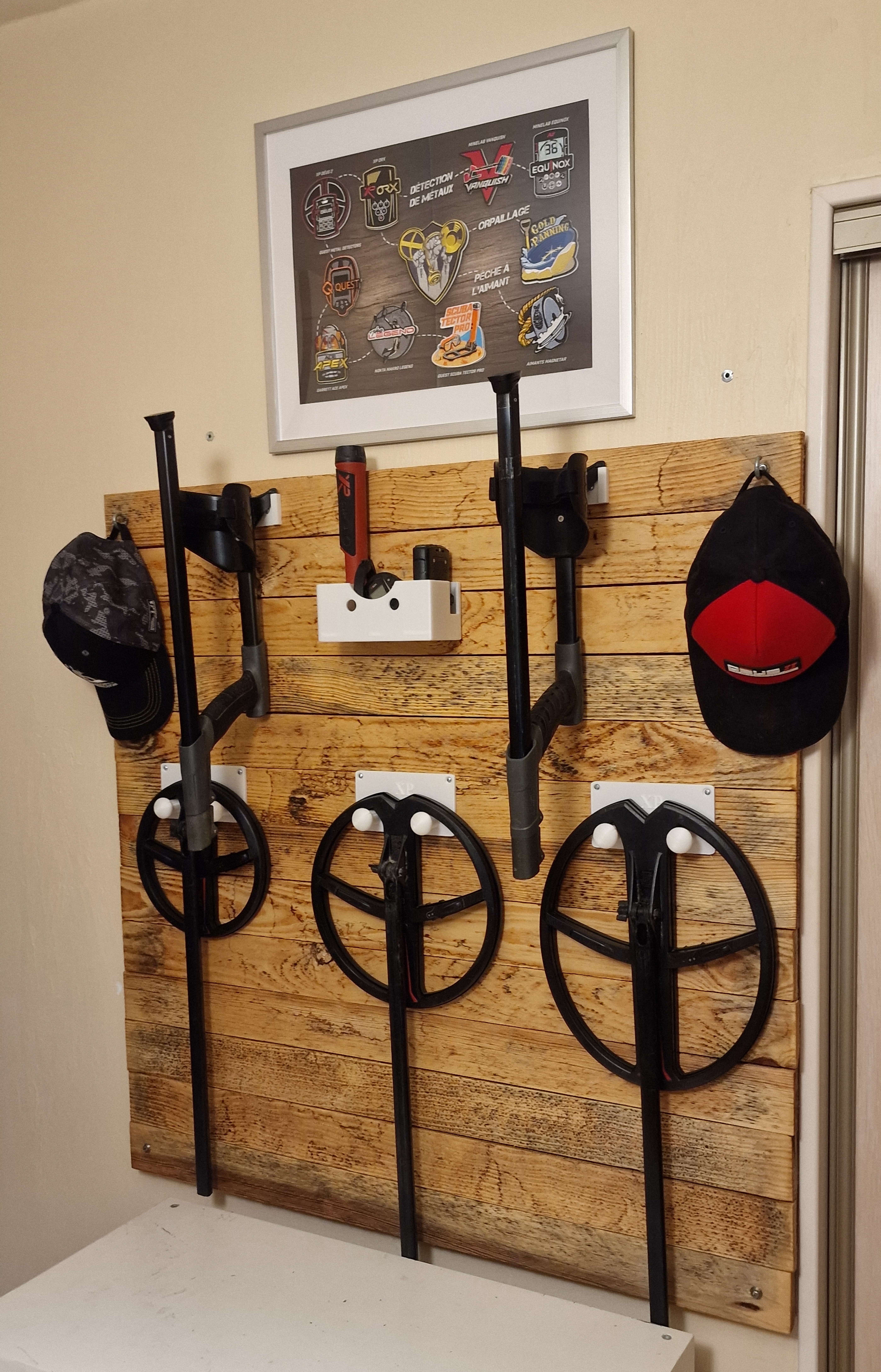 Support de détecteurs XP complet