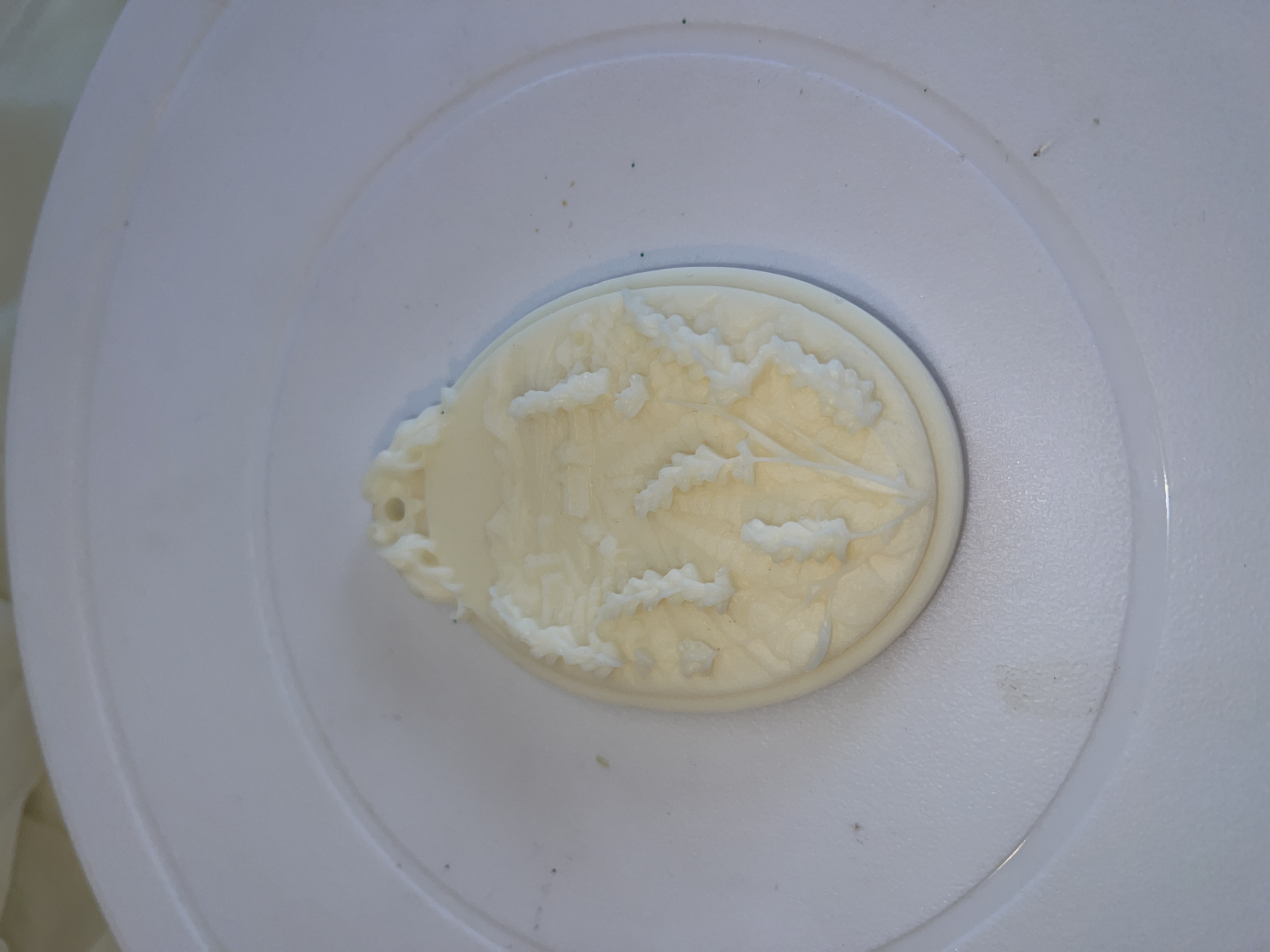 Ozdoba z wosku sojowego