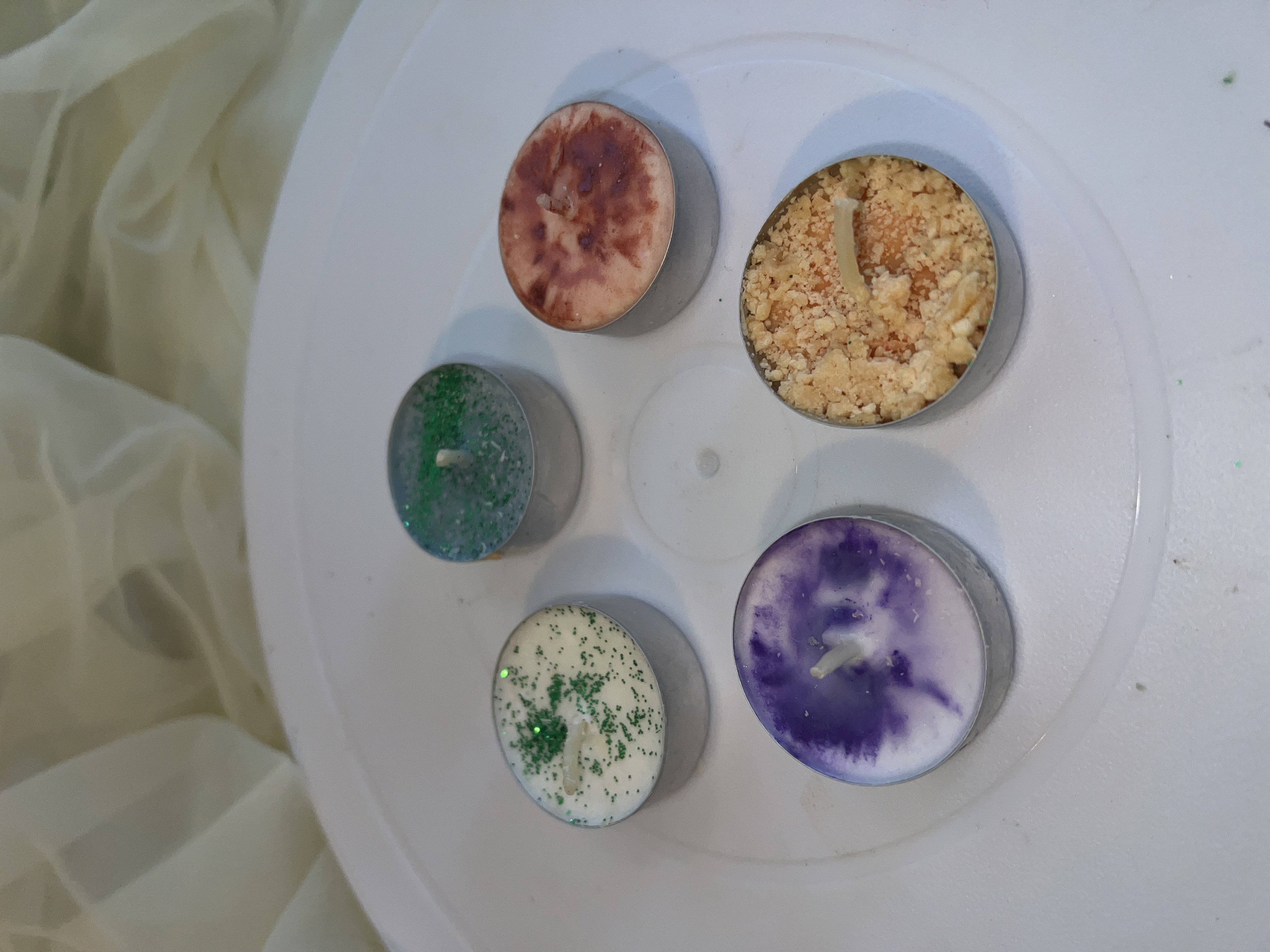 Tealighty ręcznie robione