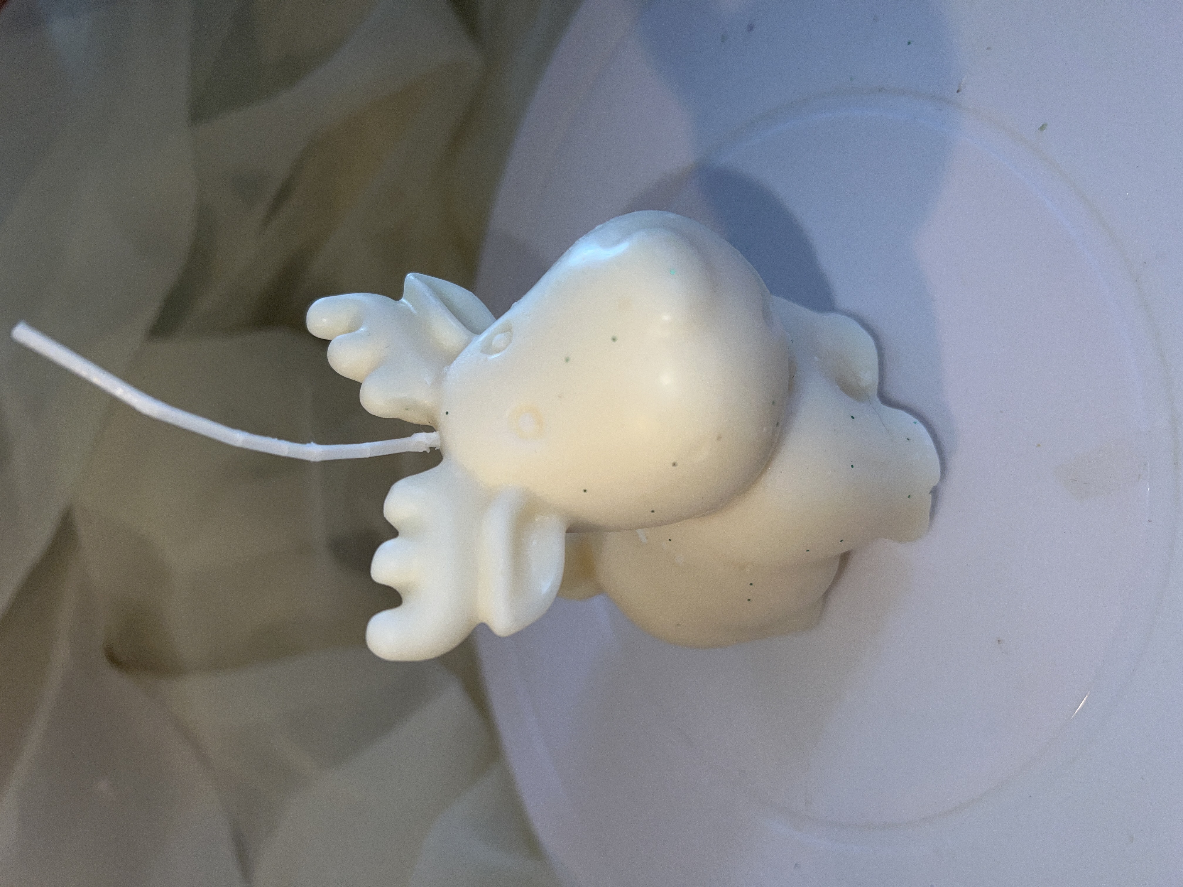 Świeca renifer "Rudolf"