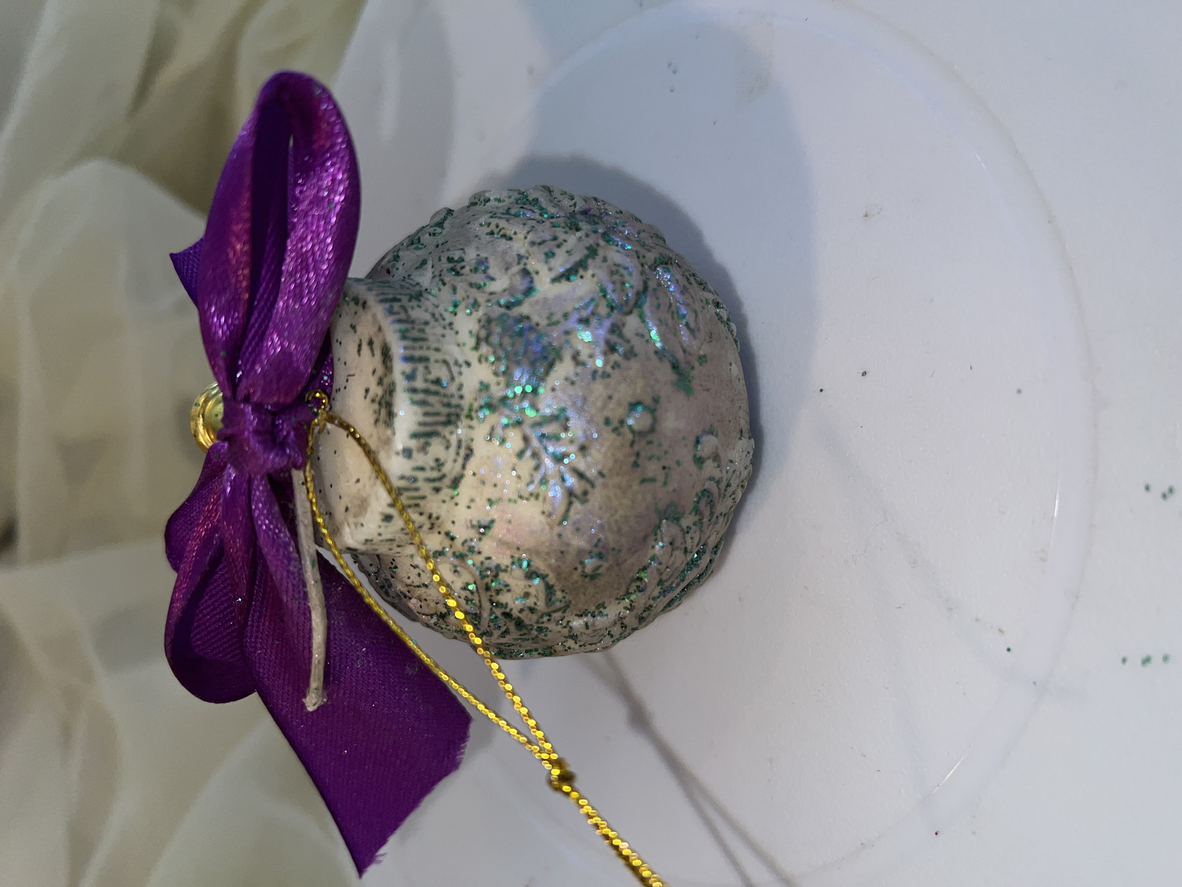 Świąteczne świeczki bombki