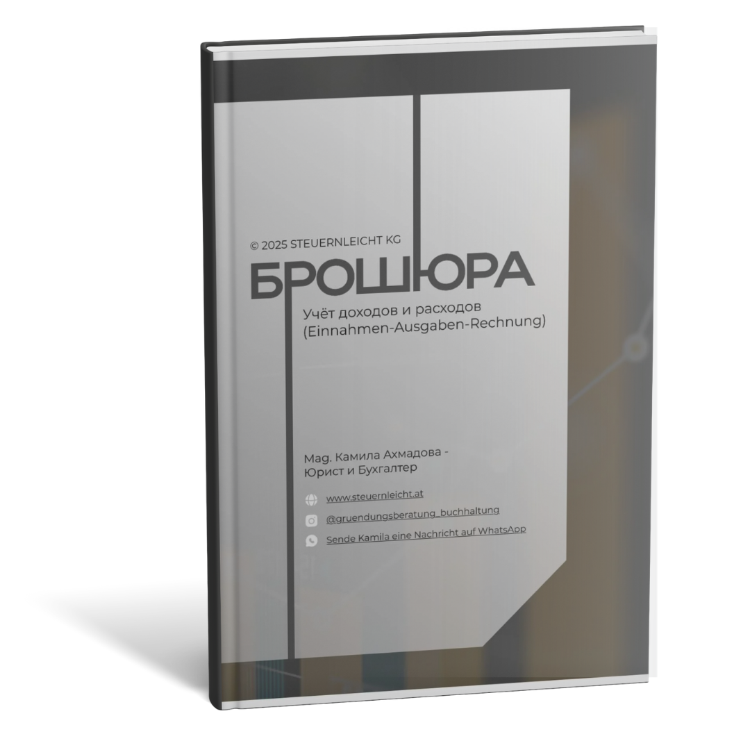 Брошюра: Учёт доходов и расходов в Австрии