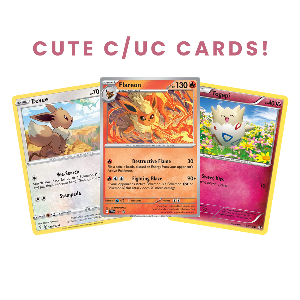 Pokémon Cards - Cute 42pc Random Pack