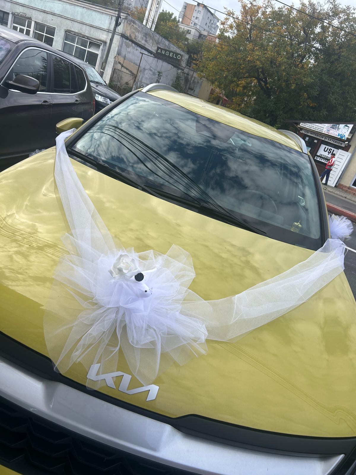 Aranjament tull pentru miri și nași