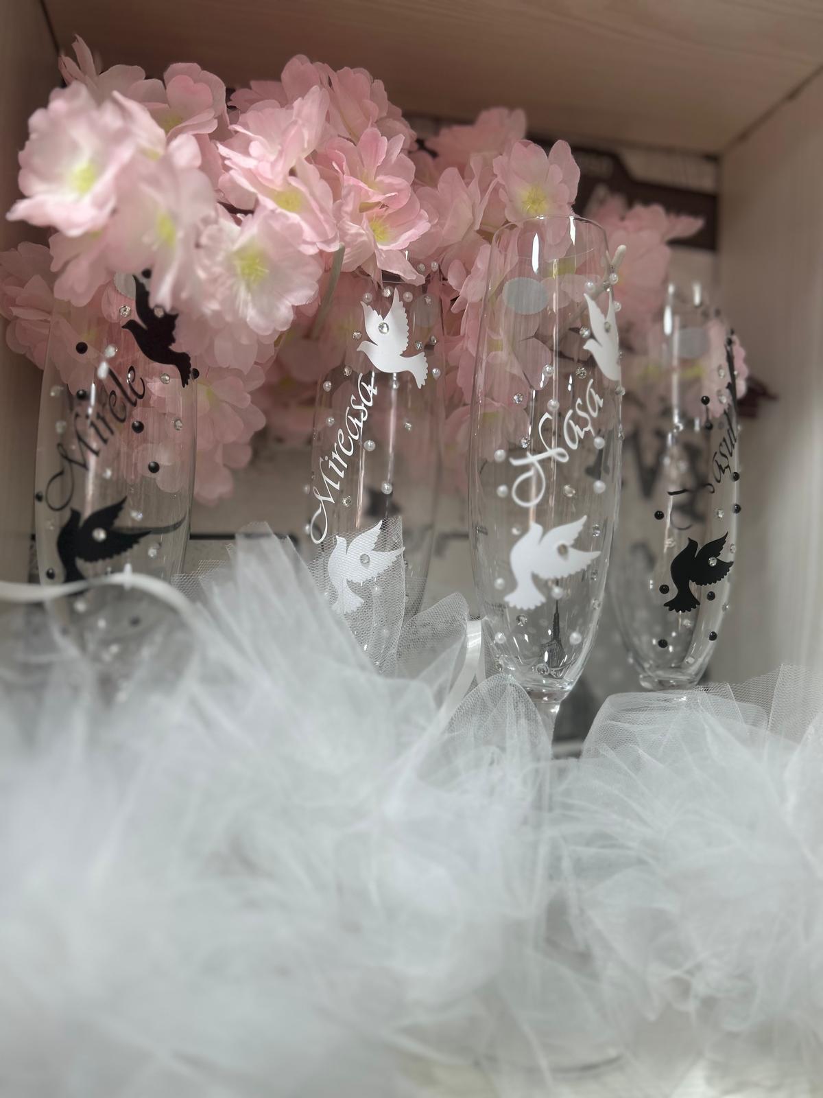 Set 4 pahare de miri