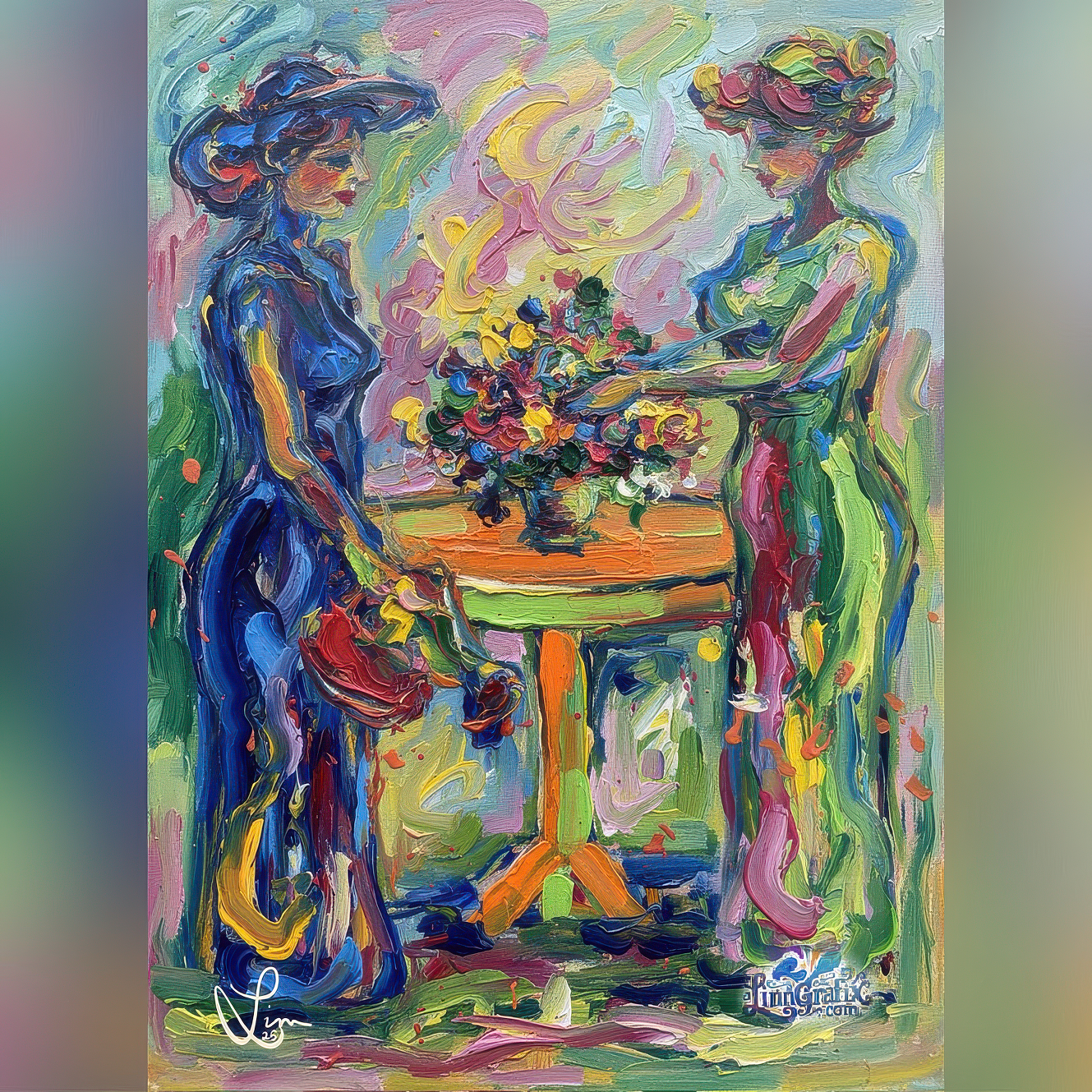 The Orange Table / Digital Download